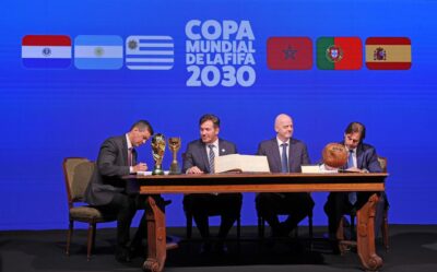 CONMEBOL LE SOLICITÓ A LA FIFA QUE EL MUNDIAL 2030 SEA CON 64 PAÍSES